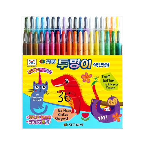 Tumyeongi 36 colors Crayons