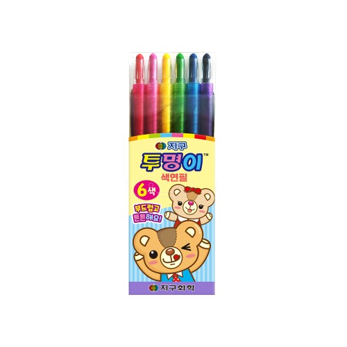 Tumyeongi 6 colors Crayons