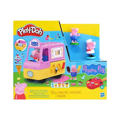 Playdo Peppa Pig Ice Cream Play Set (F3597)